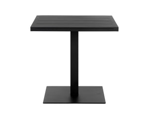 MERANO BISTRO TABLE - SQUARE - BLACK - 32"
