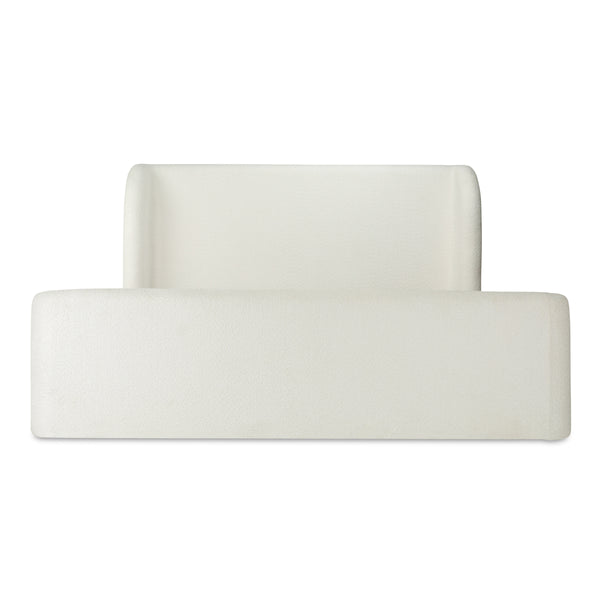 Sophia Queen Storage Bed in Cream with Drawers