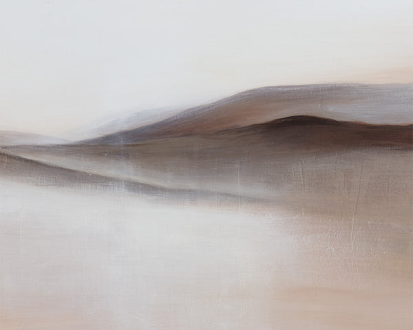 DESERT SANDS - 72" X 30" - GOLD FLOATER FRAME