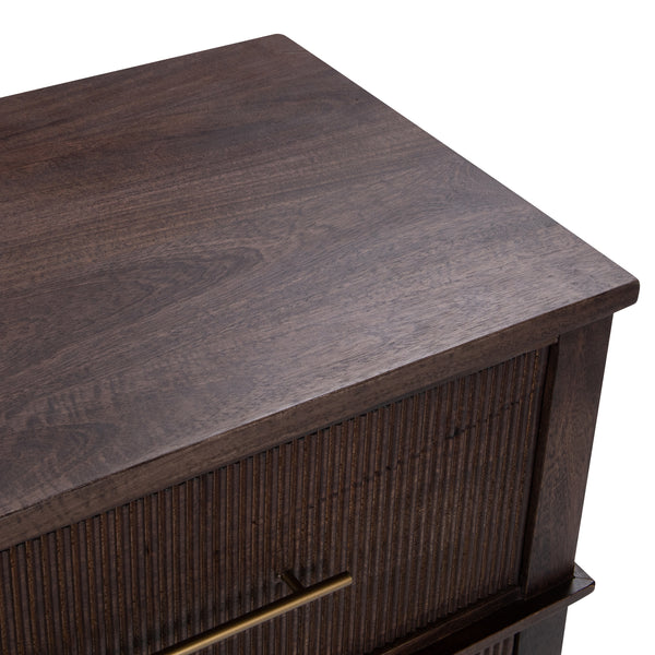 Westlake Solid Wood Dresser in Kona Brown