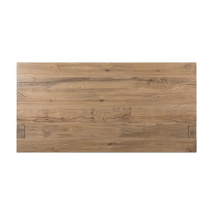 Lia Queen Bed in Natural Reclaimed French Oak