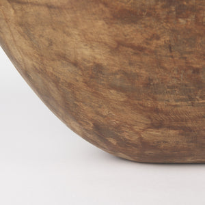 Athena Extra Large Oblong Medium Brown Reclaimed Wood Bowl