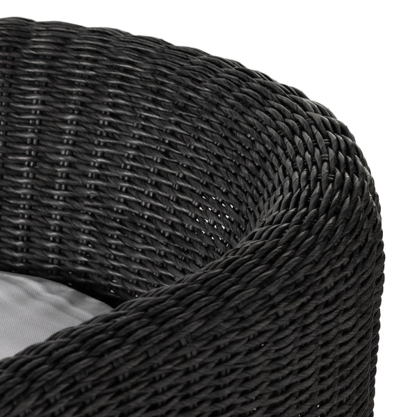 Tucson Outdoor Dining Armchair In Coal