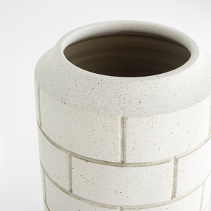 Mason Vase | White -Small