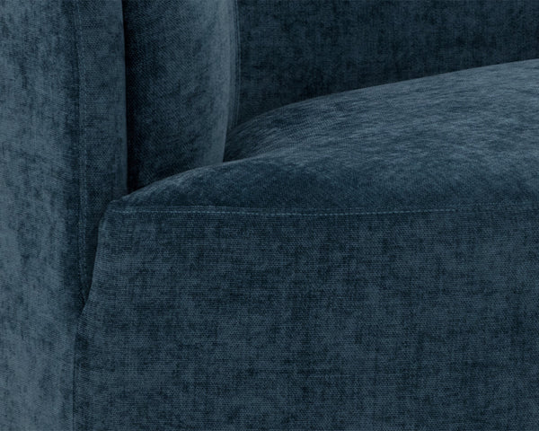 JACLYN MODULAR - LEFT ARMCHAIR - DANNY DUSTY BLUE