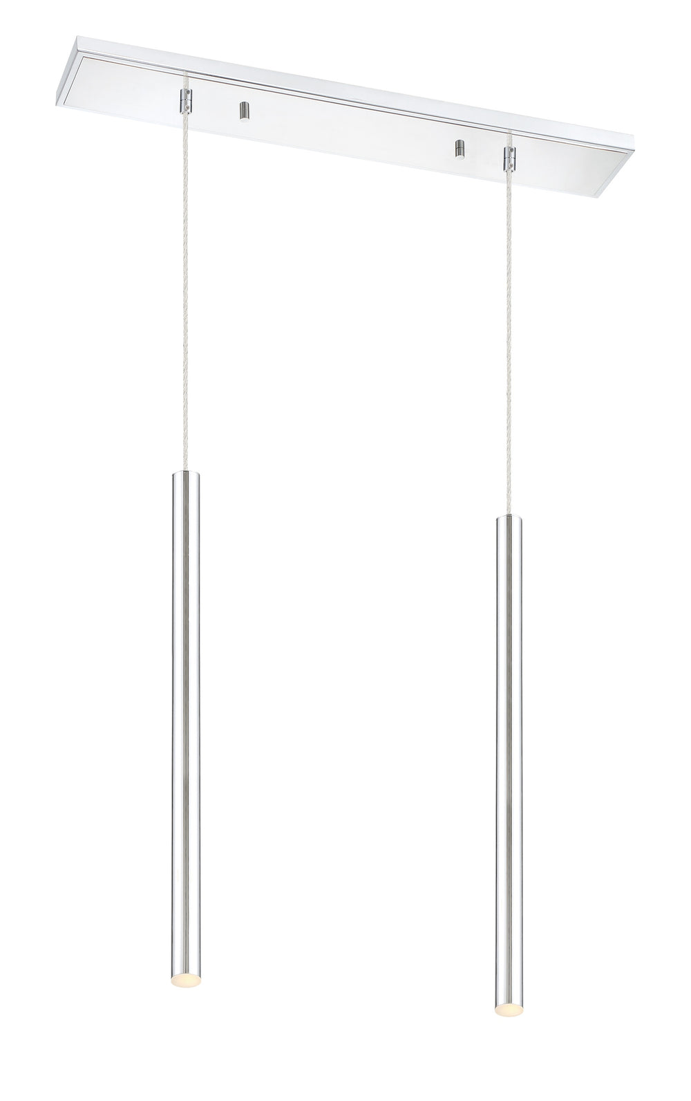 Forest 2 Light Island/Billiard in Chrome Finish