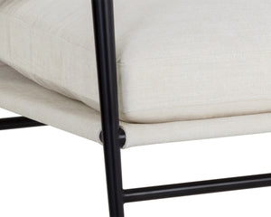 MEADOW ARMCHAIR - HEATHER IVORY TWEED