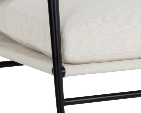 MEADOW ARMCHAIR - HEATHER IVORY TWEED