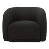 Moe's Faye Accent Chair in Black Boucle