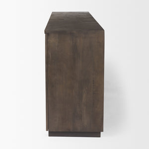West 82.0L x 18.0W x 34.0H Wooden Angular Sideboard
