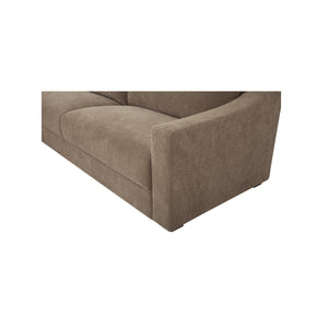 Moe's Farrow Taupe Chenille Left Sectional
