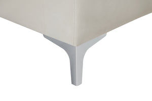 Lucy Chair In Cream Velvet