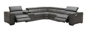 Killian Motion Sectional in Dark Grey
