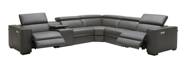 Killian Motion Sectional in Dark Grey