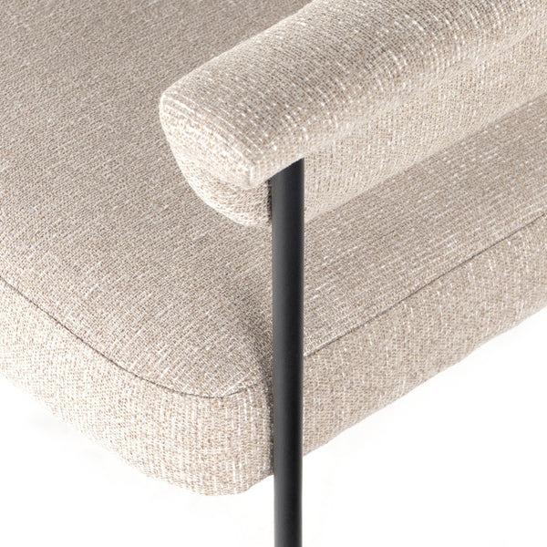 Carrie Dining Chair In Light Camel
