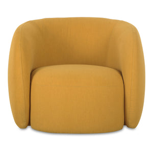 Moe's Rae Outdoor Accent Chair in Deep Yellow