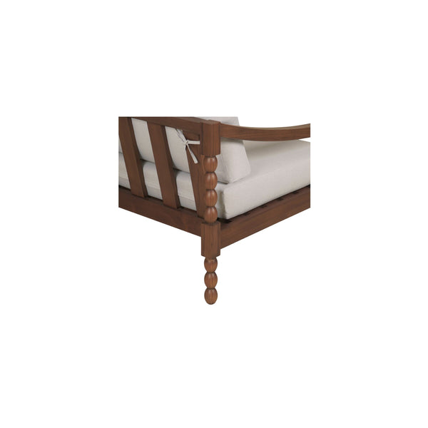 Moe's Delilah Outdoor Accent Chair Brown