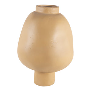 Oma Decorative Vessel in Beige from Moe's