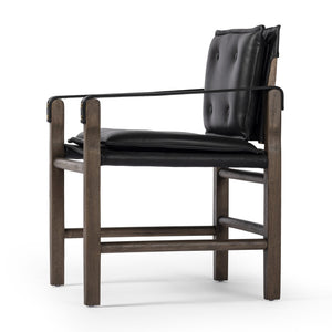 Lenz Dining Armchair In Carson Black
