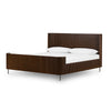 Fletcher Bed In Terra Brown Oak In King