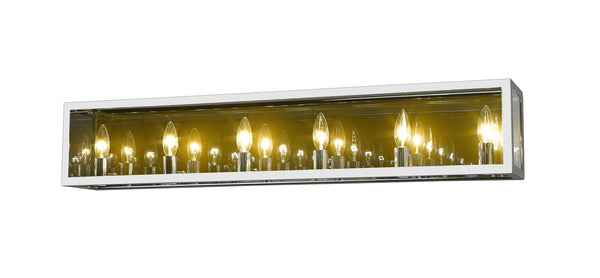 Infinity 6 Light Vanity in Chrome Finish