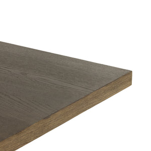 Tia Dining Table 108" In Drifted Oak Solid
