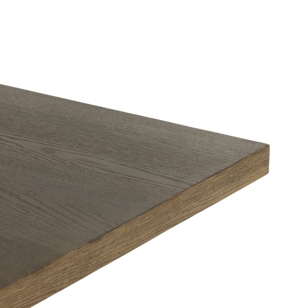 Tia Dining Table 108" In Drifted Oak Solid