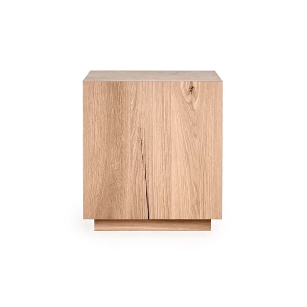Layne Solid Wood Square End Table - True Natural