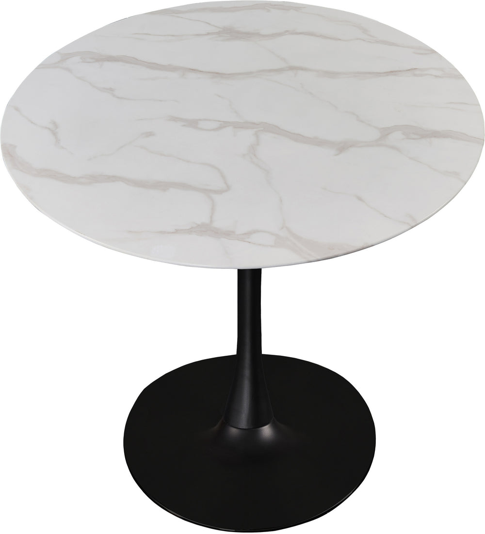 Omar Dining Table In Matte Black