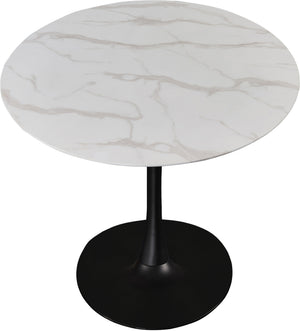 Omar Dining Table In Matte Black