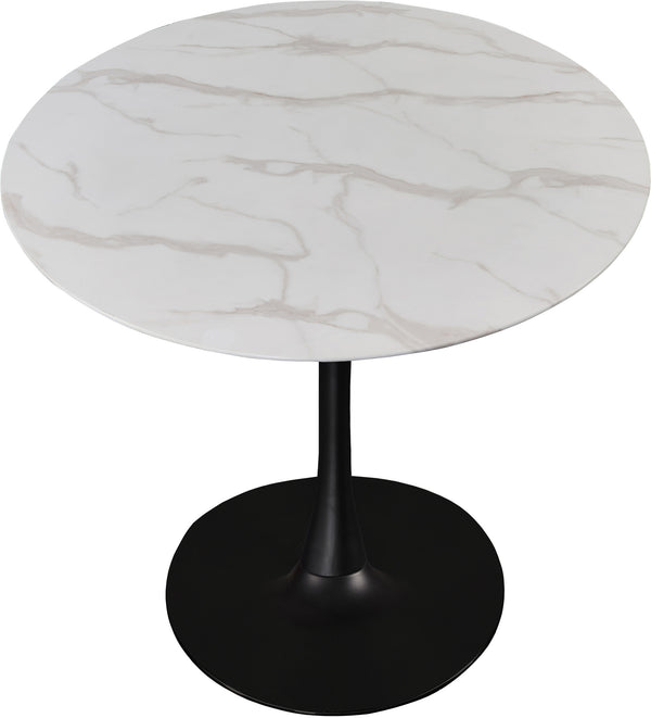 Omar Dining Table In Matte Black