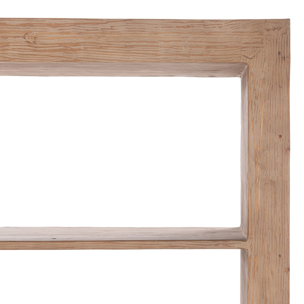 Nalani Solid Wood Bookshelf - Natural Finish