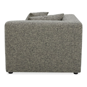 Moe's Lowtide Corner Chair in Stone Tweed