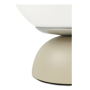 Moe's Ovi Table Lamp with Opal Glass Globe