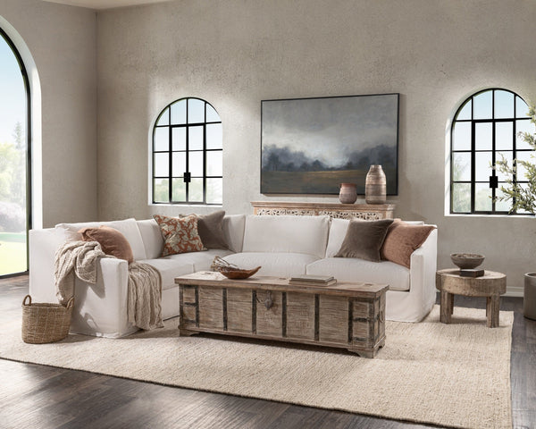Kipton 2-Piece Sectional Sofa in Dawn-Pearl