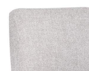 MARIE DINING CHAIR - BELFAST HEATHER GREY / BRAVO METAL
