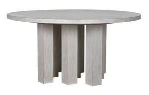 Resistance Dining Table, White Wash