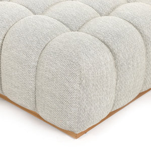Roma Outdoor Ottoman Piece In Faye Ash