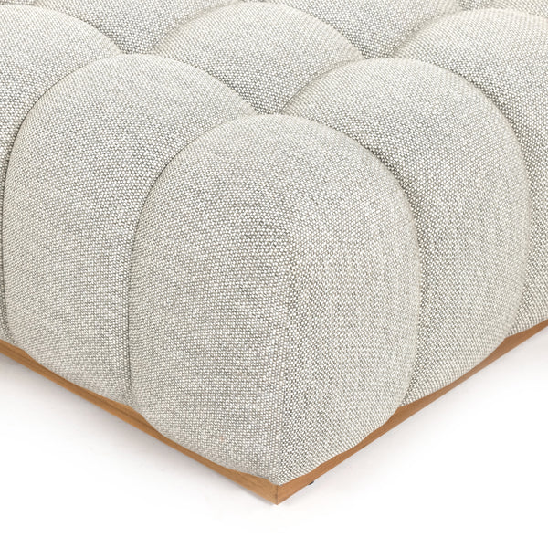 Roma Outdoor Ottoman Piece In Faye Ash