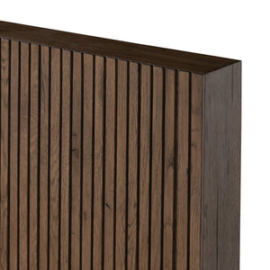 Leo King Bed in Rustic Grey