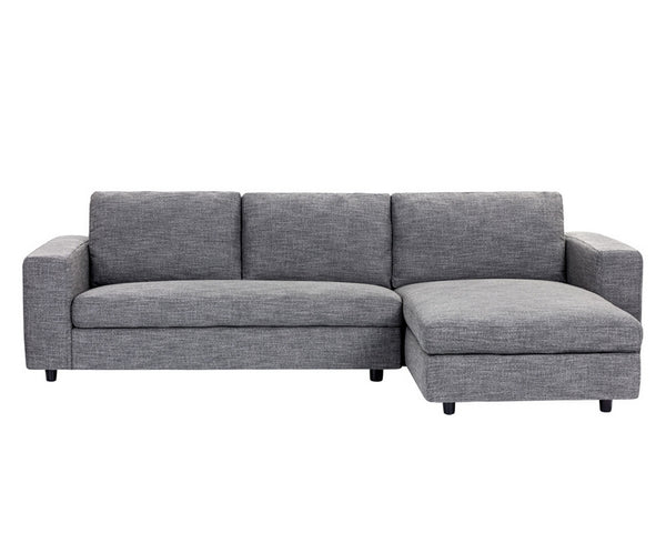 ETHAN SOFA CHAISE - QUARRY FABRIC