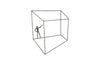 Perspective Wall Art, Square, Standing Arm Up