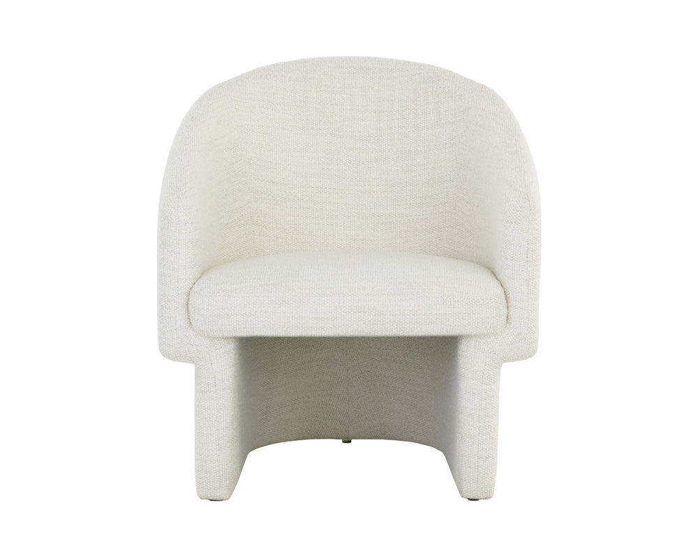 LAURYN LOUNGE CHAIR - MERINO PEARL