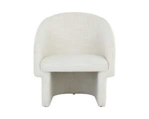 LAURYN LOUNGE CHAIR - MERINO PEARL