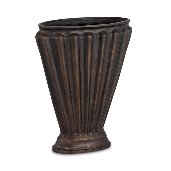Moe's Jade Collection Aged Brass Aluminum Vase