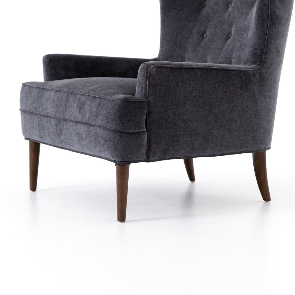 Clermont Chair-Soft Charcoal Grey