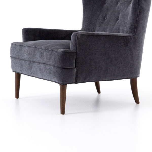 Clermont Chair-Soft Charcoal Grey