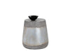 ARIES SIDE TABLE - CONCRETE - SILVER