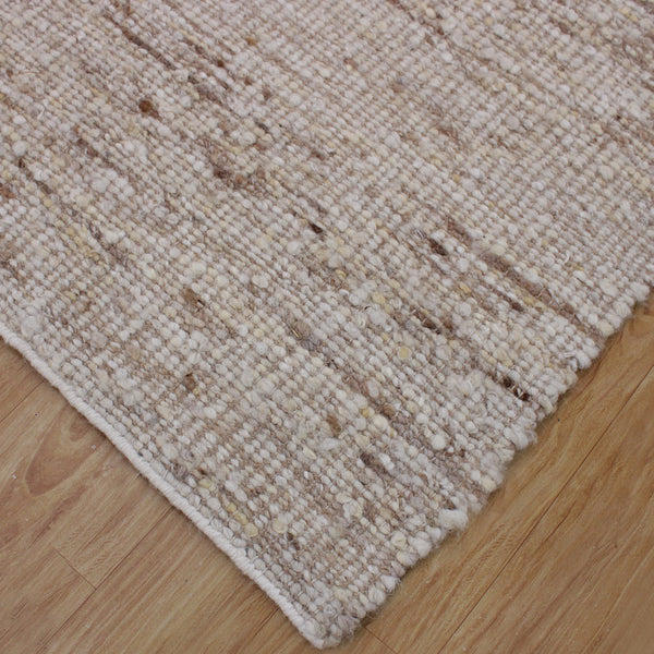 Rafael Ivory Wool 6 X 9 Rug