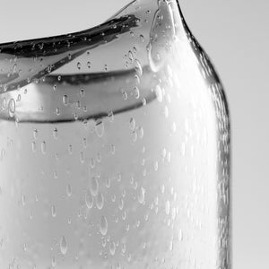 Small Oxtail Vase in Clear